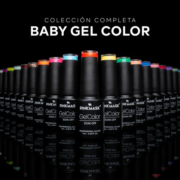 BABY COLOR PINK MASK GEL COLOR